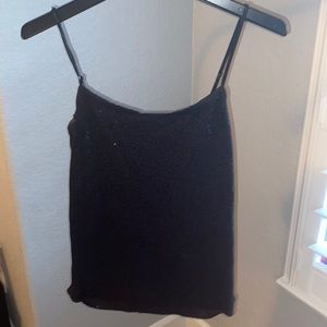 Ann Taylor sequin tank top